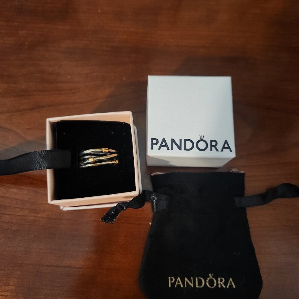Pandora Twisted Rope ring